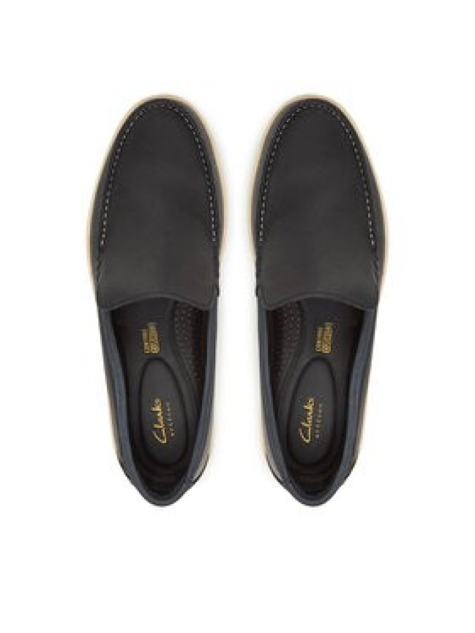 Clarks Mokasyny Bratton Loafer 26181278 Granatowy