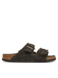 Birkenstock Klapki Arizona Shearling 1020566 Brązowy