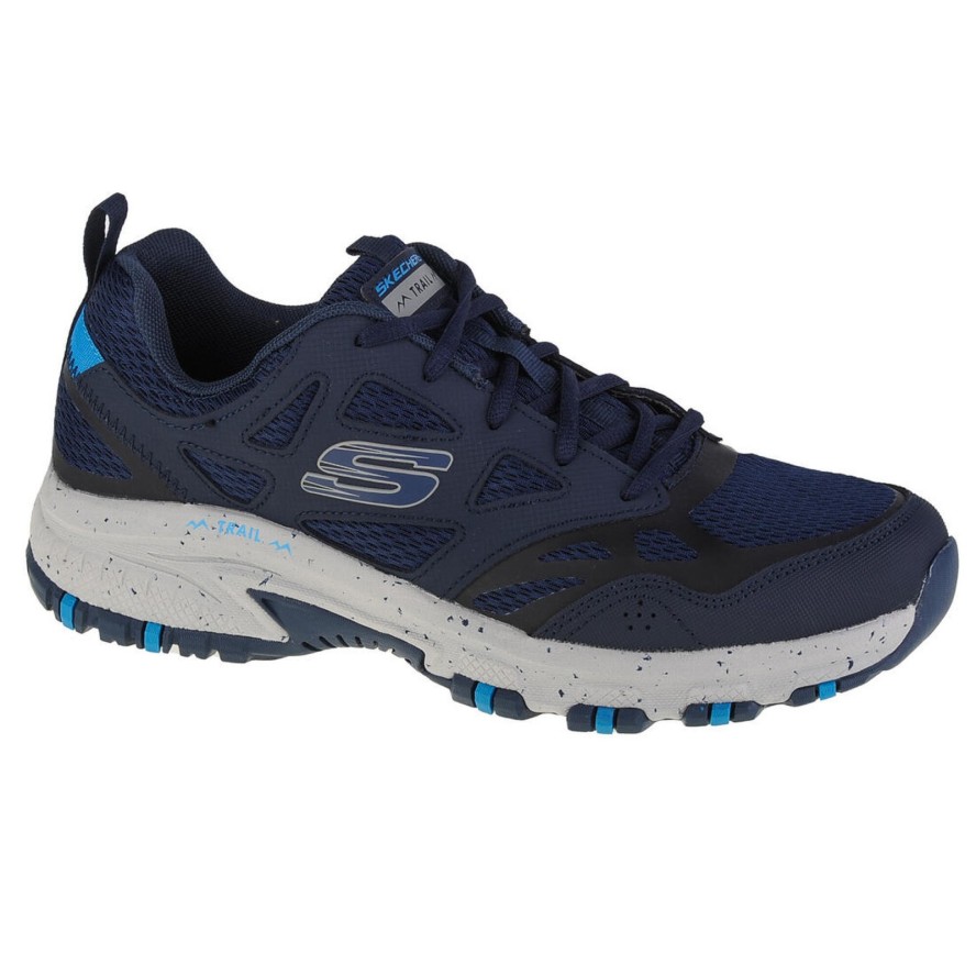 BUTY SKECHERS HILLCREST 237265-NVY trekkingowe outdoorowe granatowe 41