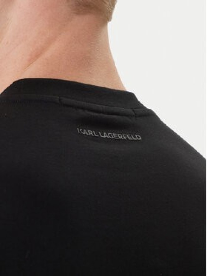 KARL LAGERFELD T-Shirt 755036 562221 Czarny Loose Fit