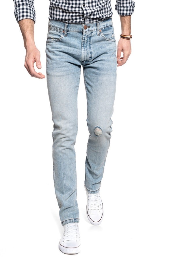 SPODNIE MĘSKIE WRANGLER LARSTON DUSTY LIGHT W18S59308 112127423