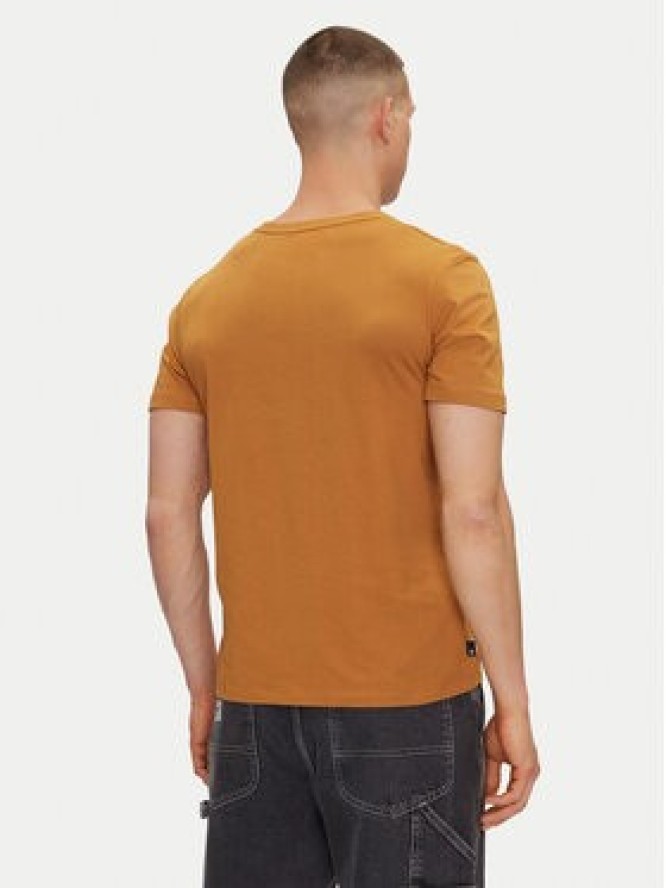 Timberland T-Shirt TB0A5UPQ Beżowy Regular Fit
