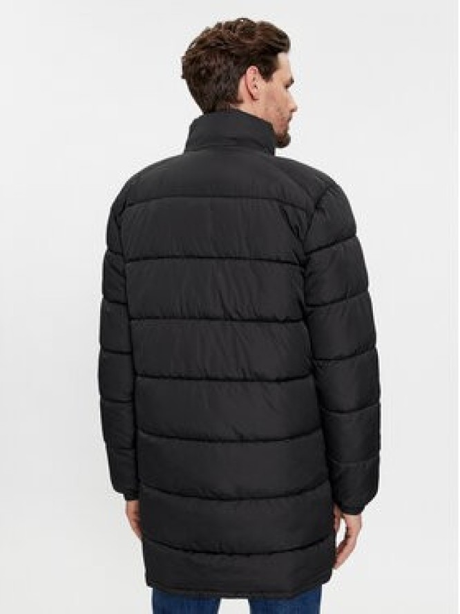 Brave Soul Kurtka zimowa MJK-DAVISLONGBLK Czarny Regular Fit