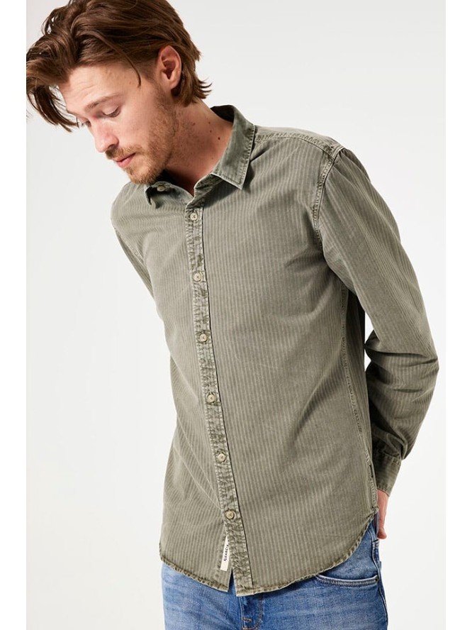 Garcia Koszula w kolorze khaki rozmiar: M