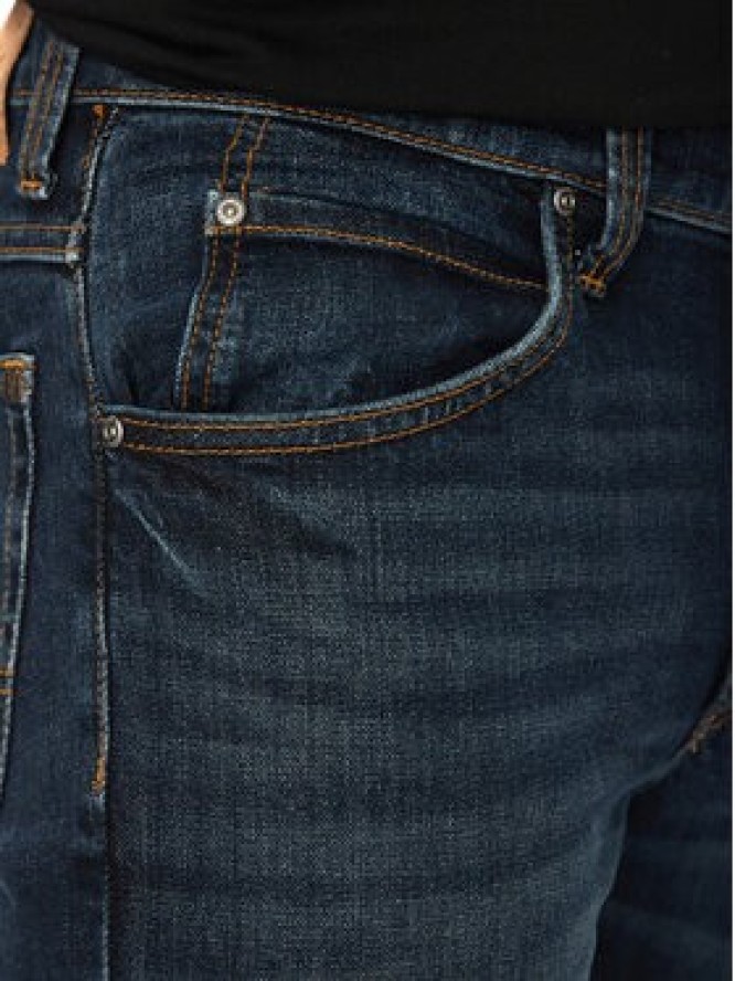 Mustang Jeansy Tramper 1013717 Granatowy Straight Leg