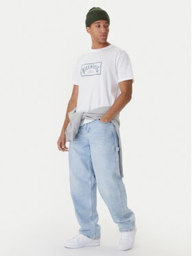 Billabong T-Shirt Arch Frame EBYZT00341 Biały Regular Fit