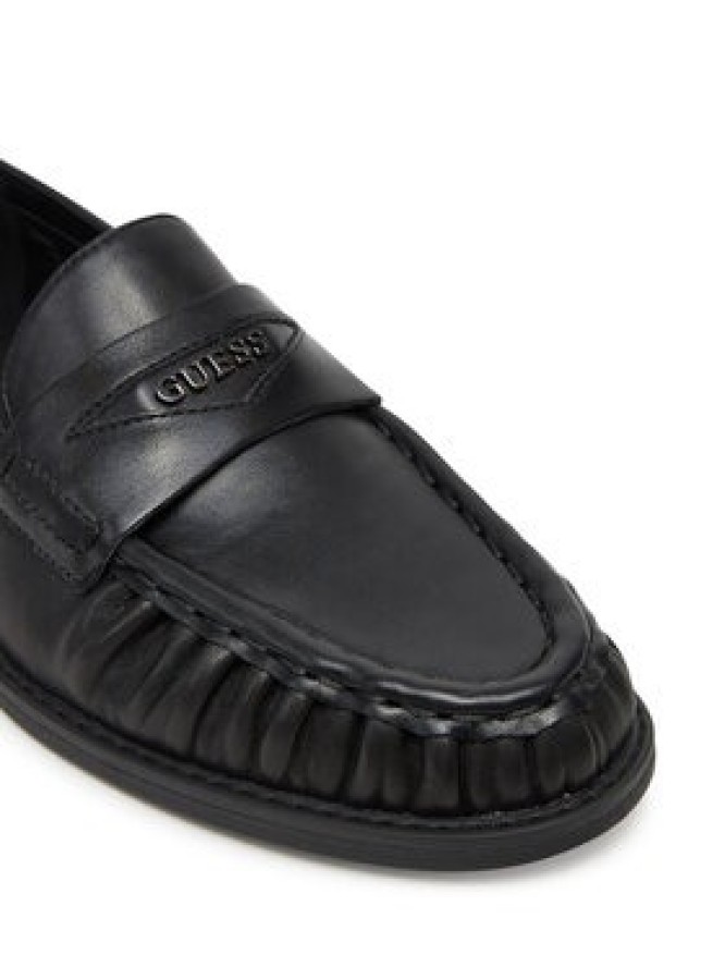 Guess Mokasyny FMJOSA LEA14 Czarny