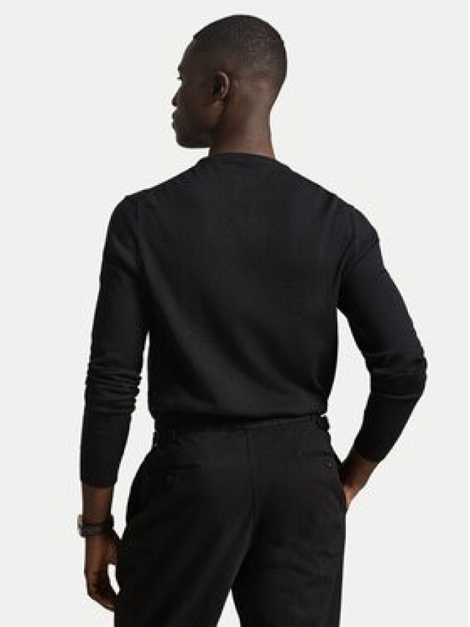 Polo Ralph Lauren Sweter Ls 710684957008 Czarny Slim Fit