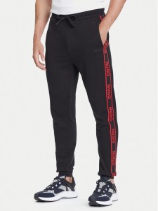 HUGO Spodnie dresowe Liam 50540918 Czarny Regular Fit
