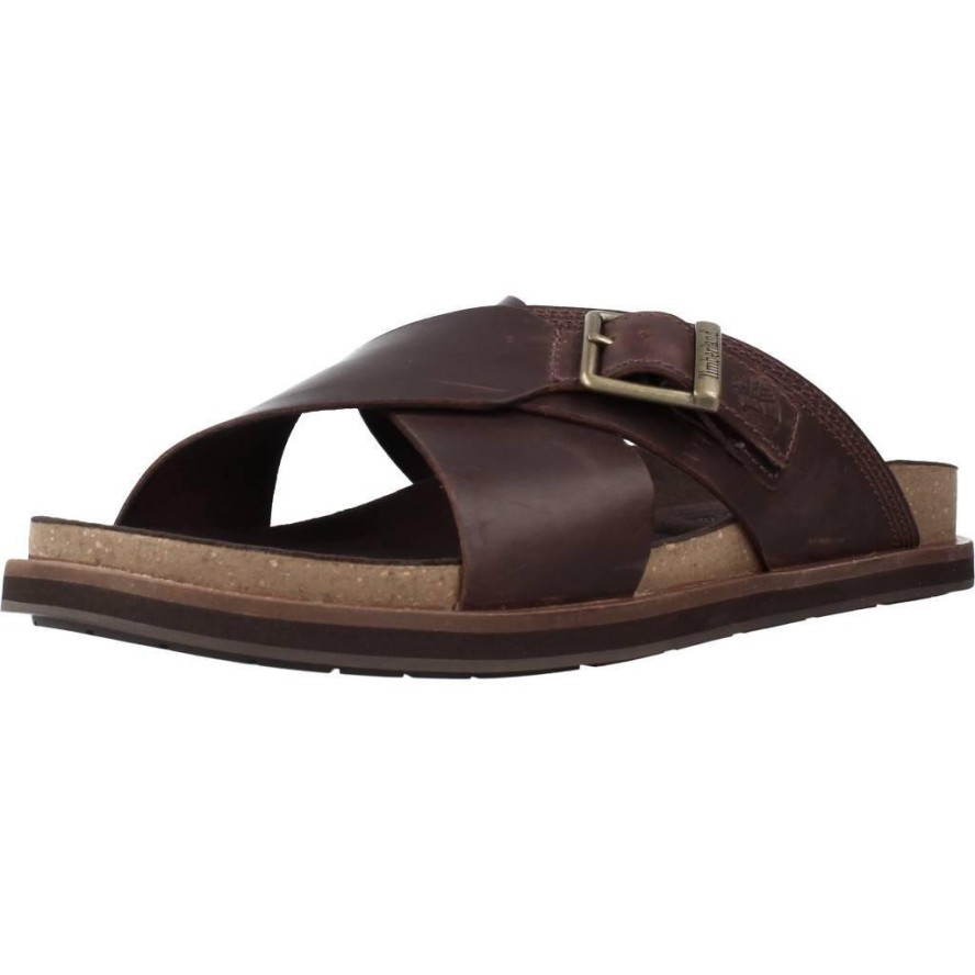 Sandały Timberland Model Amalfi Vibes Cross Sli Kolor Brązowy