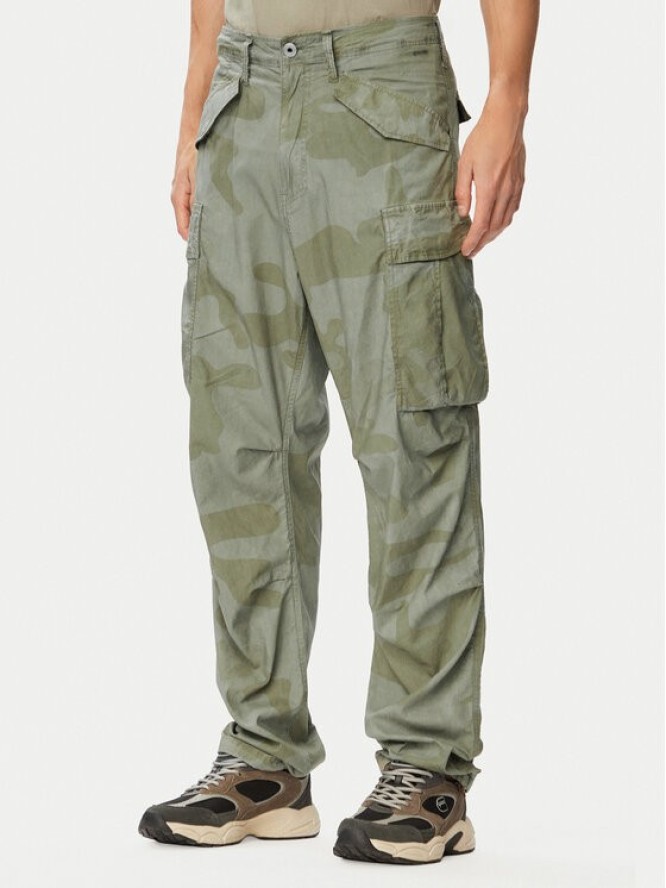 G-Star Raw Spodnie materiałowe MA1 Cargo D26945-E520 Zielony jasny Tapered Fit