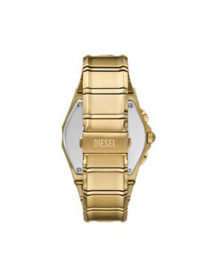 Diesel Zegarek D-Curve Chronograph DZ4695 Złoty