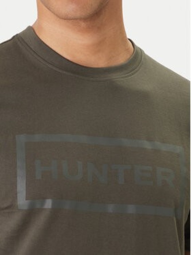 Hunter T-Shirt Halton HARM0019252 Zielony Regular Fit