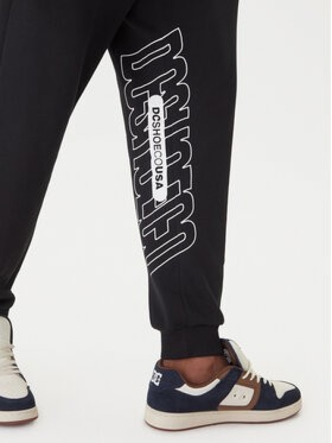 DC Shoes Spodnie dresowe EDYFB03093 Czarny Regular Fit