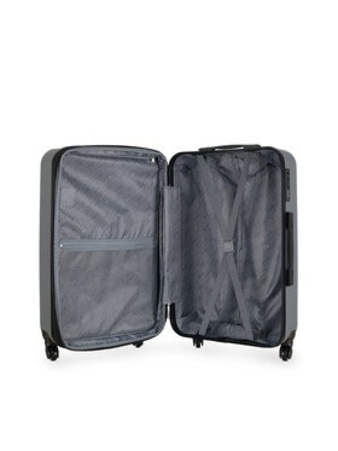 Semi Line Walizka średnia T5924-2 Czarny