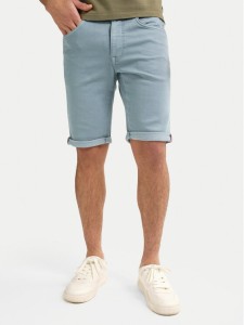 Petrol Industries Szorty jeansowe M-ROS-SHO005 Błękitny Slim Fit