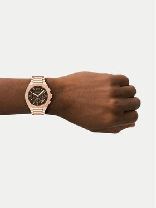 Armani Exchange Zegarek Sync AX4188 Złoty