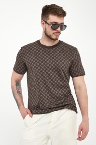 T-shirt męski z logo Victormanuel JOOP!