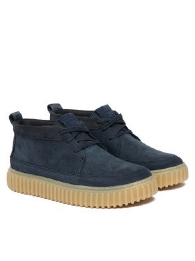 Clarks Trzewiki Torhill LaceHi 26183475 Granatowy