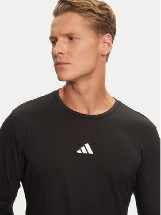 adidas Koszulka techniczna Workout IK9694 Czarny Slim Fit