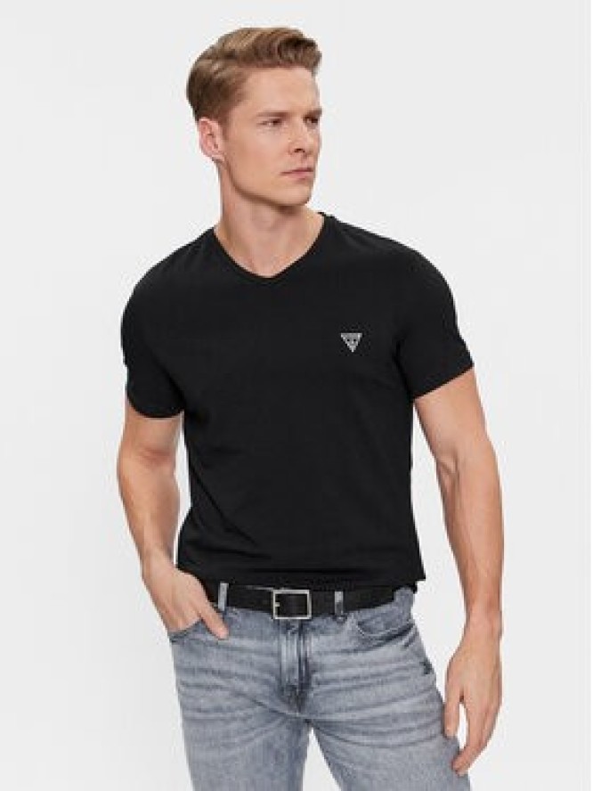 Guess Komplet t-shirtów Caleb U97G03 KCD31 Czarny Regular Fit