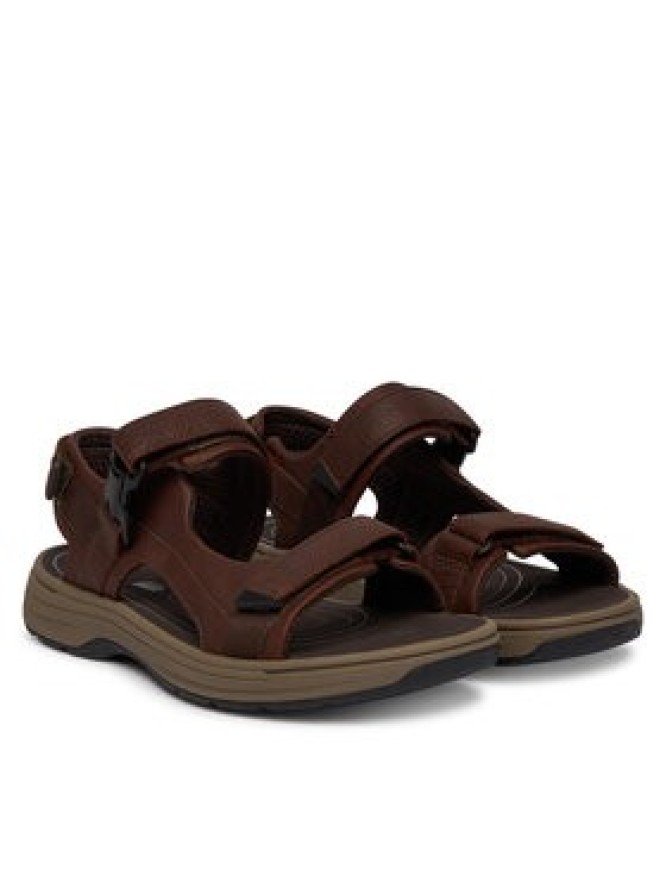 Clarks Sandały Saltway Edge 26184777 Brązowy