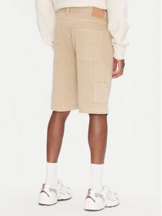 Tommy Jeans Szorty materiałowe Jaimie DM0DM21951 Beżowy Slim Fit