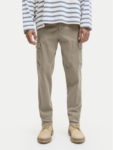 Jack & Jones Spodnie materiałowe Stace Arthur 12282388 Beżowy Regular Fit
