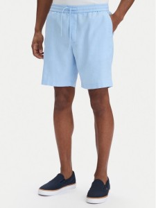 Tommy Hilfiger Szorty materiałowe Dover MW0MW44355 Niebieski Regular Fit