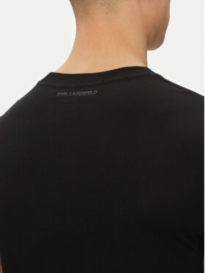 KARL LAGERFELD T-Shirt 755064 552241 Czarny Regular Fit