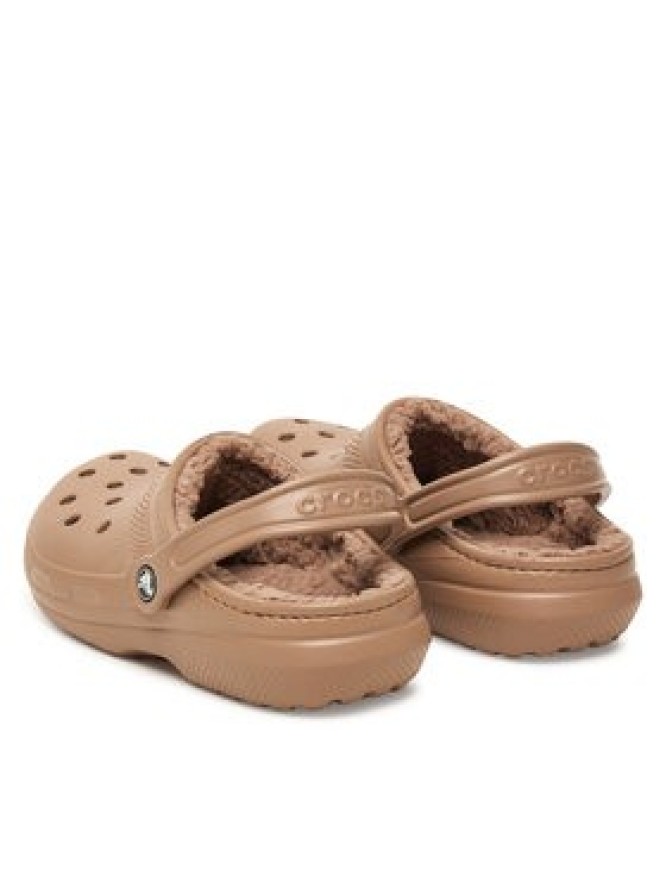 Crocs Klapki Classic Lined Clog 203591 Brązowy