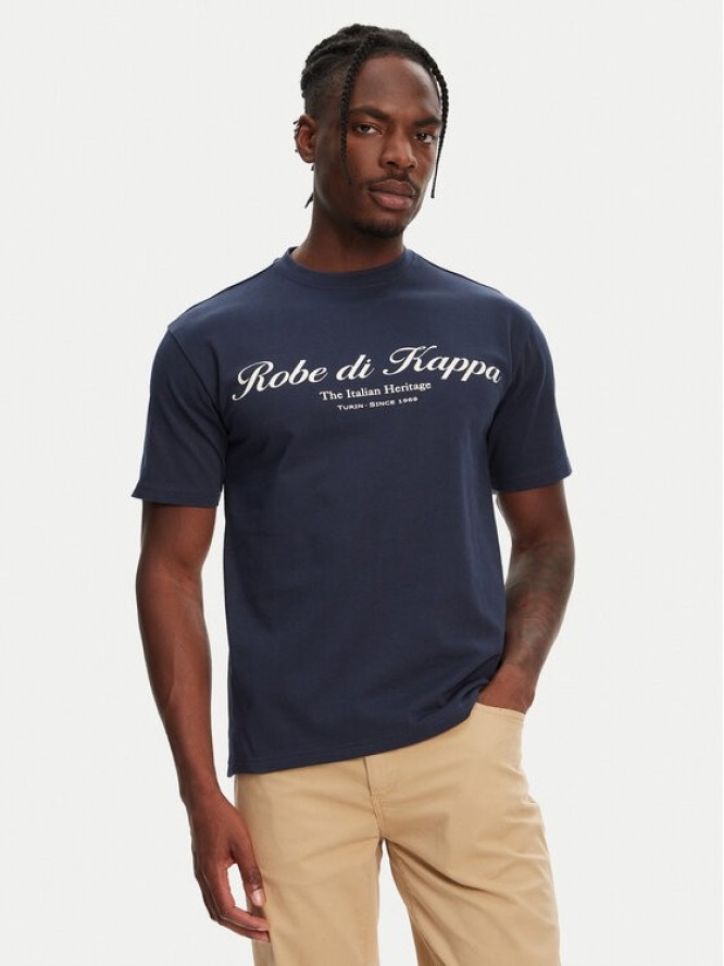 Robe di Kappa T-Shirt Robe Giovani Tozeur 61151CW Granatowy Regular Fit
