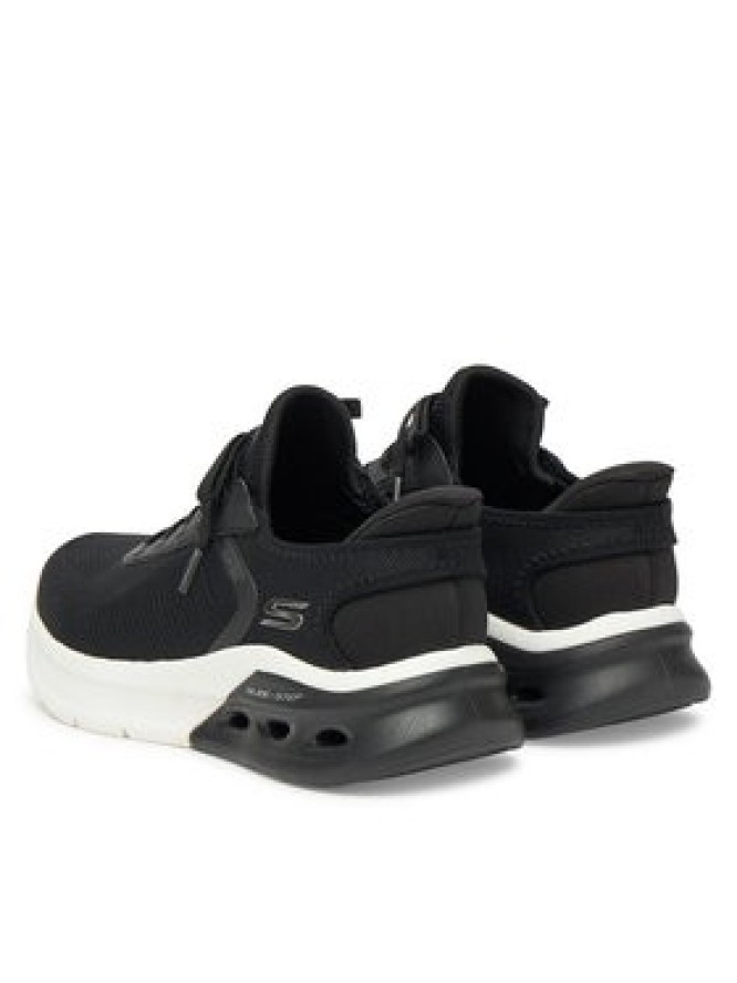 Skechers Sneakersy Bobs Arc Waves 2.0- 118317/BLK Czarny