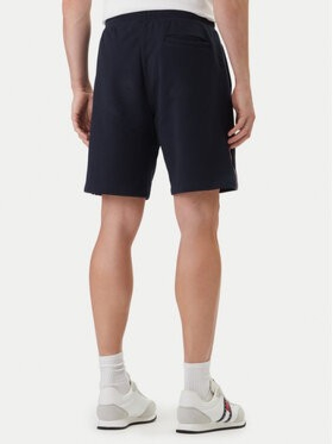 Tommy Hilfiger Szorty sportowe Global Stripe MW0MW42883 Granatowy Regular Fit