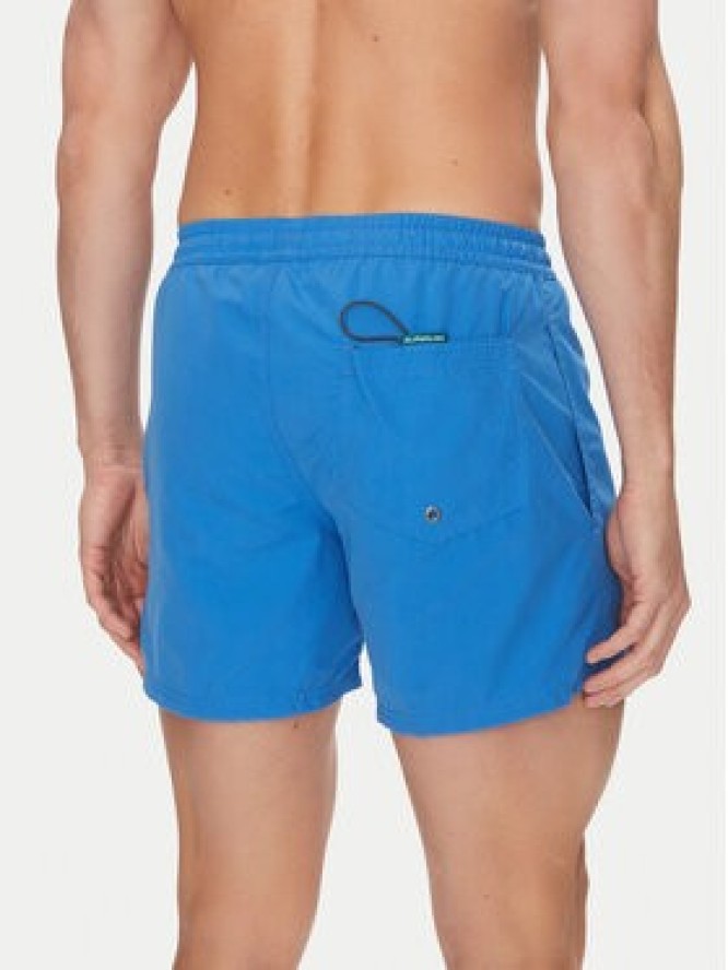 Quiksilver Szorty kąpielowe Everyday Solid Volley EQYJV04120 Niebieski Regular Fit