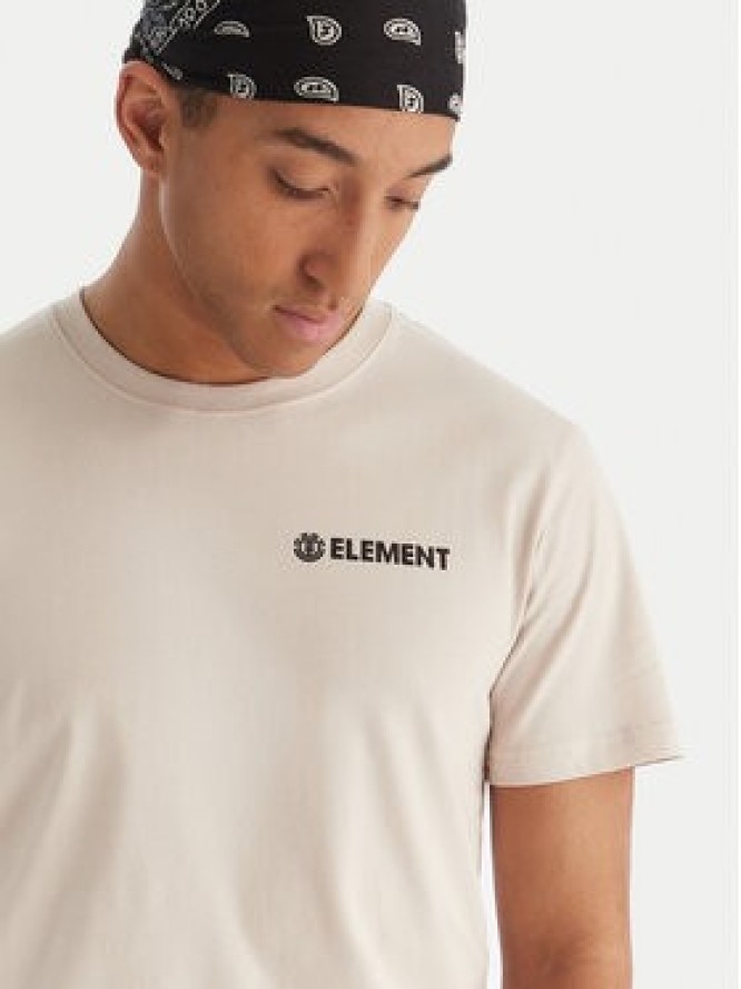 Element T-Shirt Blazin Chest ELYZT00595 Beżowy Regular Fit