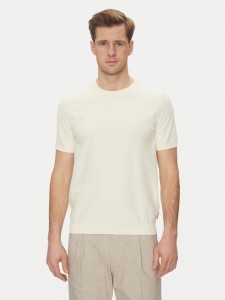 JOOP! Jeans Sweter 15 JJK-14Simoro 30045813 Beżowy Modern Fit