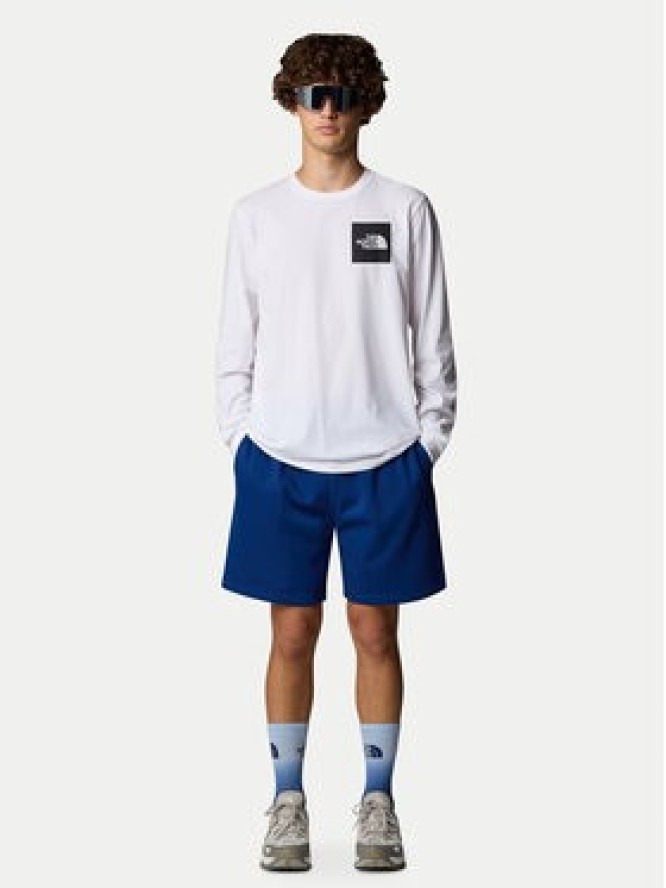 The North Face Szorty sportowe Easy NF0A8C2S Niebieski Regular Fit