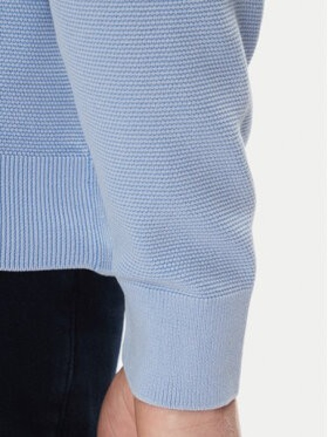 Aeronautica Militare Sweter 251MA1556L560 Błękitny Regular Fit