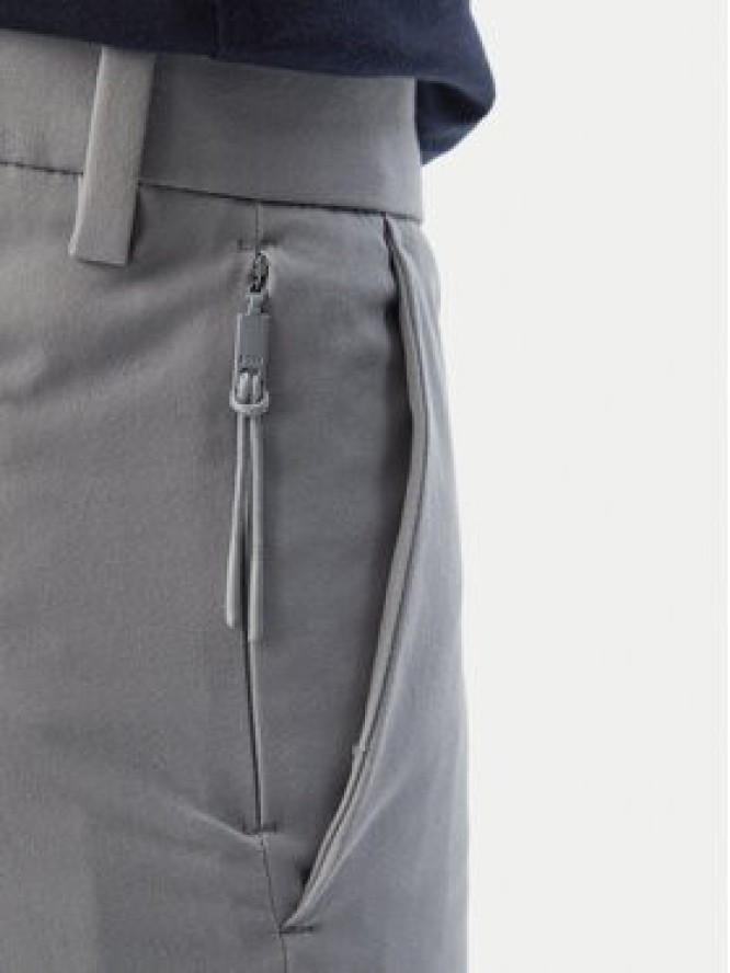 BOSS Chinosy P-Kaiton1 50543945 Szary Slim Fit
