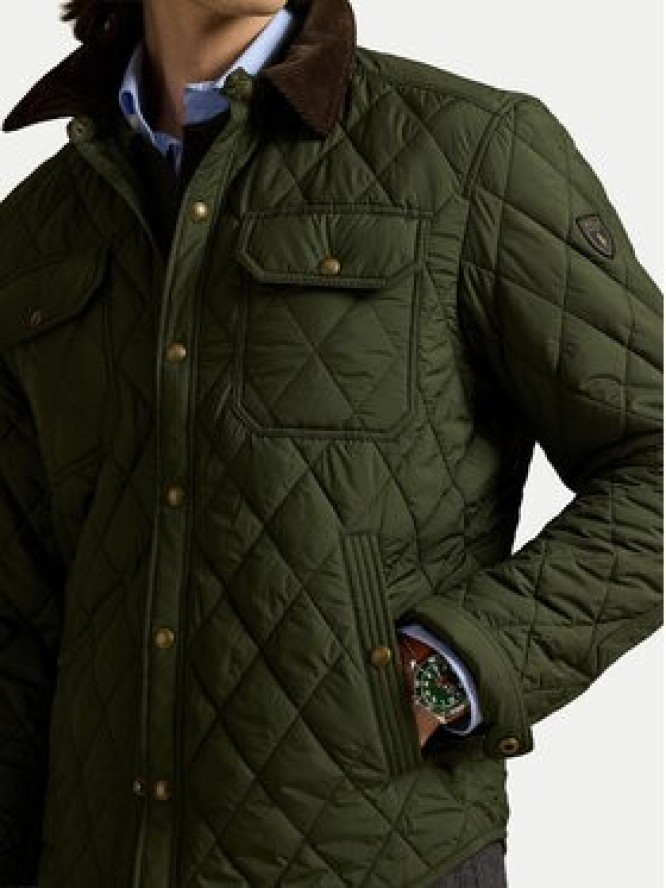 Polo Ralph Lauren Kurtka przejściowa 710977955001 Zielony Regular Fit