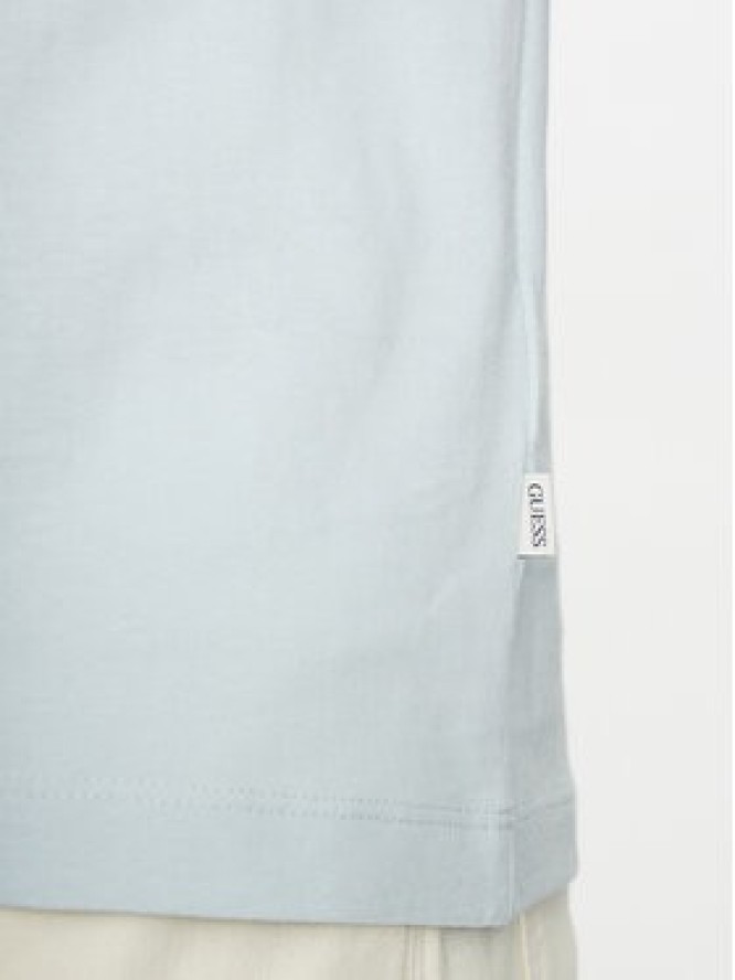 Guess Jeans T-Shirt M5GI55 K8FQ4 Błękitny Regular Fit