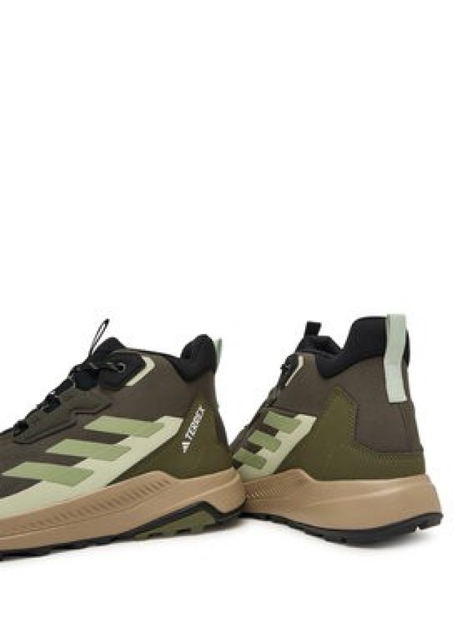 adidas Trekkingi Terrex Anylander Mid Rain.Rdy Hiking Shoes JR6594 Brązowy