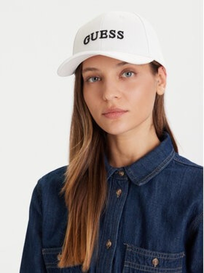 Guess Czapka z daszkiem AW5360 COT01 Biały