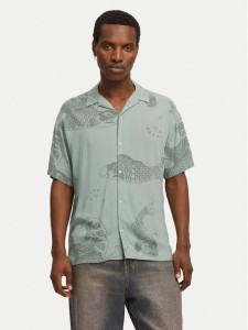 Jack&Jones Koszula Jeff 12268465 Zielony Relaxed Fit