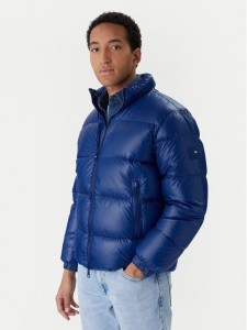 Tommy Hilfiger Kurtka puchowa MW0MW40617 Niebieski Regular Fit
