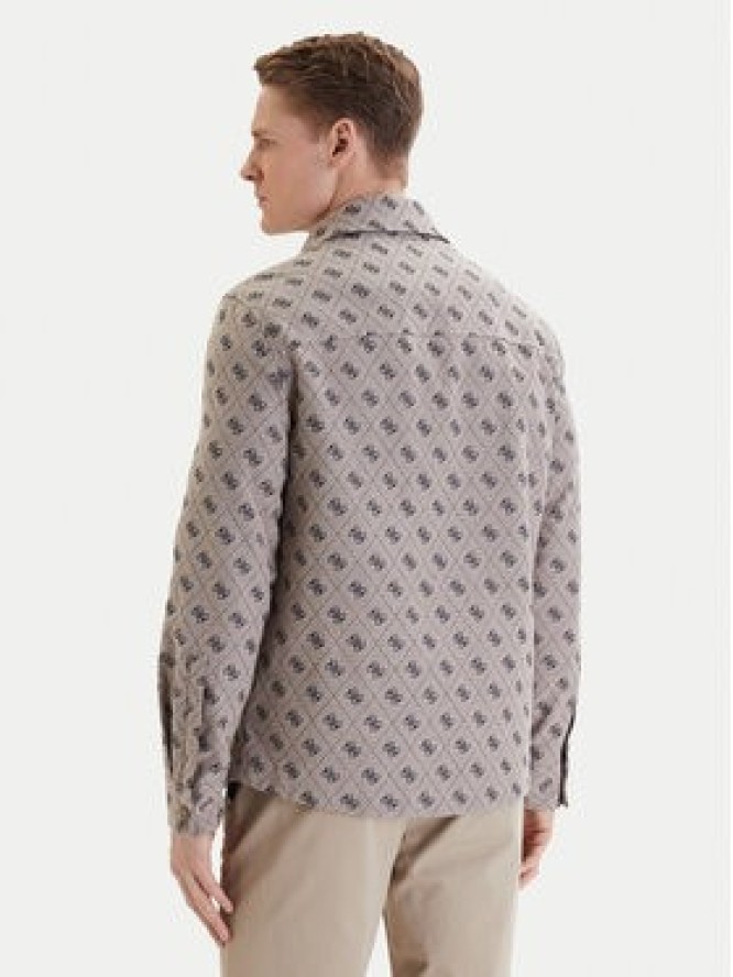 Guess Kurtka przejściowa M6GL05 W1661 Beżowy Classic Fit