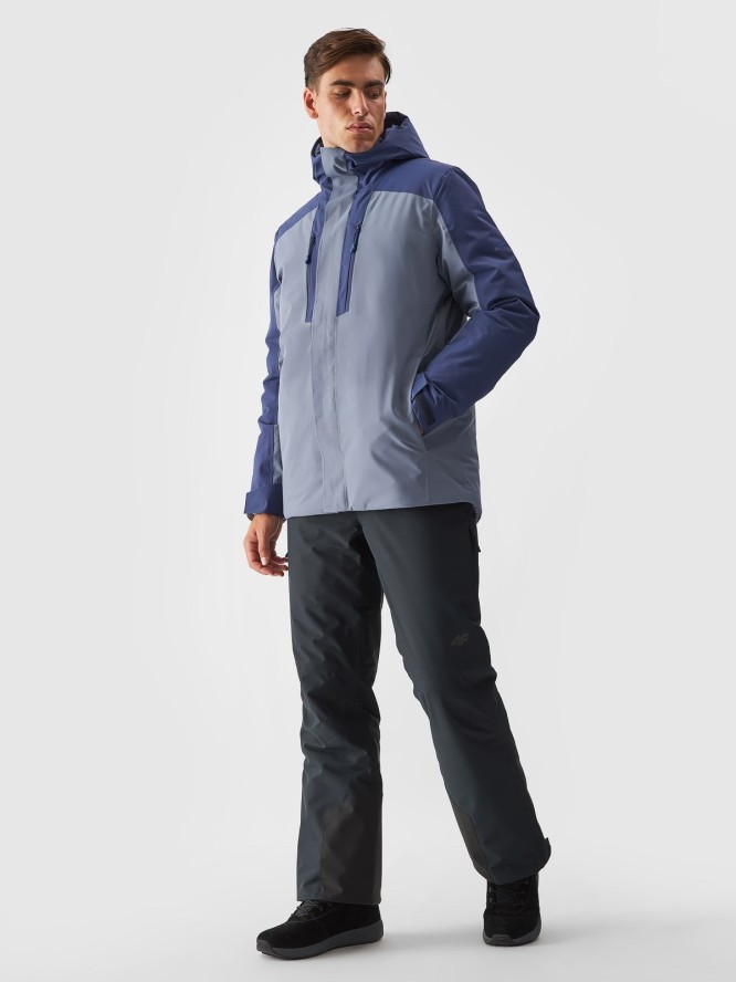 4F Kurtka narciarska membrana 10000 męska - granatowa 3XL