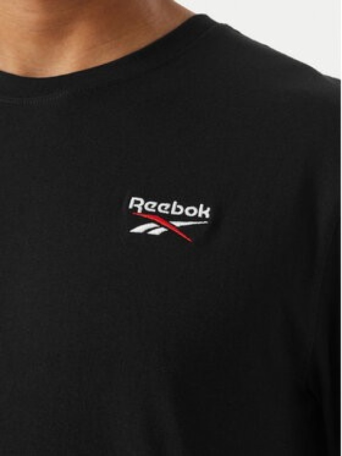 Reebok Longsleeve Feliks RK25738CCM Czarny Regular Fit