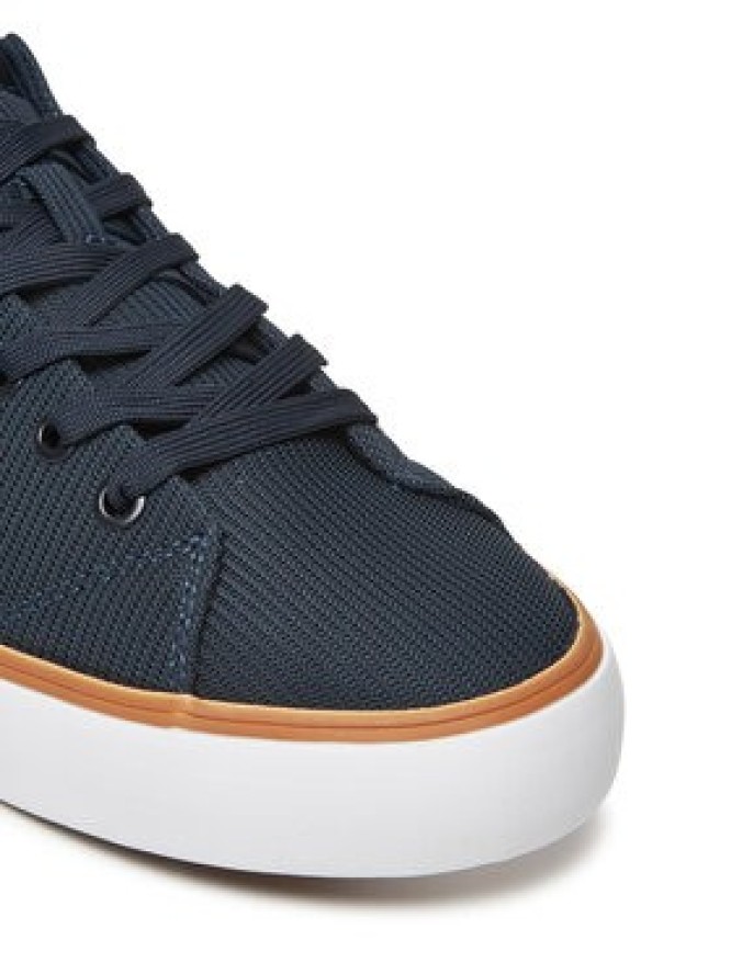 Tommy Hilfiger Sneakersy Th Hi Vulc Core Low Ii Mesh FM0FM05513 Granatowy